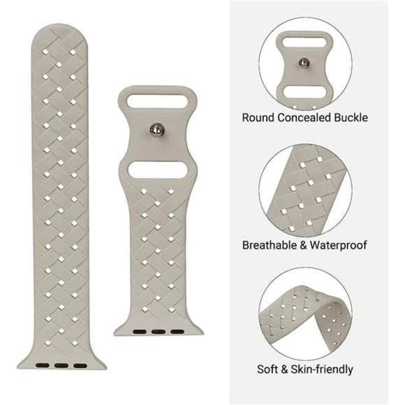 NEW 6 Pack Stylish Apple Watch Bands - Picture 3 of 3